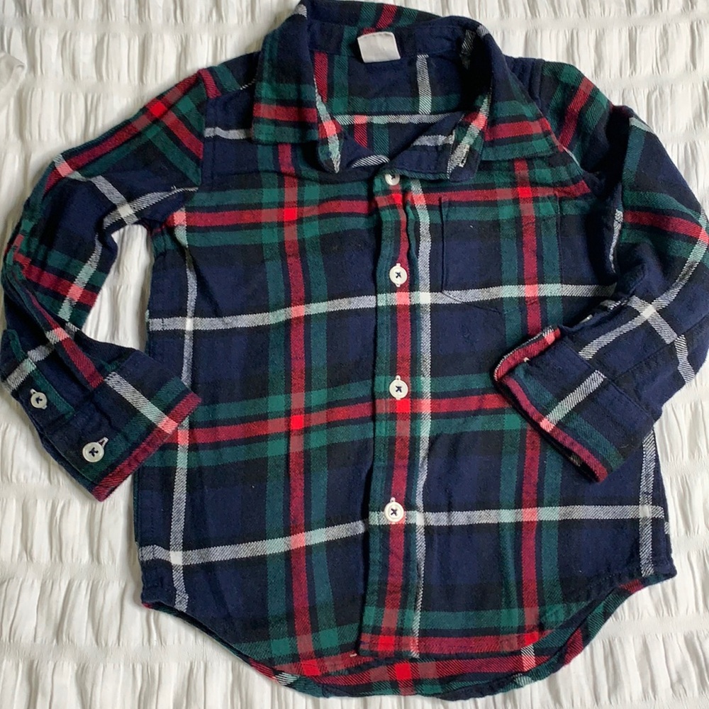 Baby Gap plaid shirt